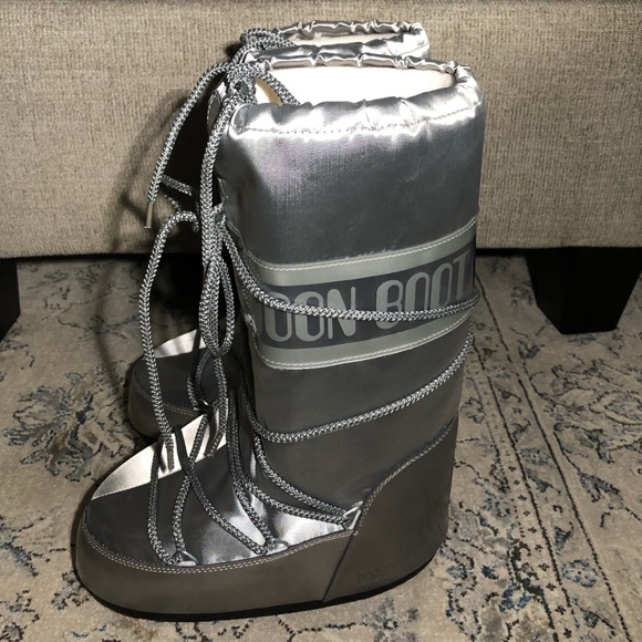 MOON BOOT Icon Glance metallic shell and snow boots - Picture 5 of 12